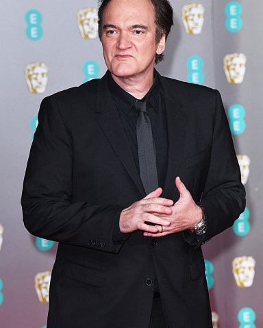 Quentin Tarantino 73rd British Academy Film Awards, Arrivals, Royal Albert Hall, London, UK - 02 Feb 2020