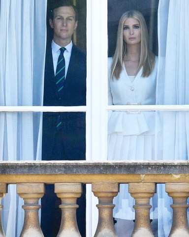 Jared Kushner and Ivanka Trump at Buckingham PalaceUS President Donald Trump state visit to London, UK - 03 Jun 2019