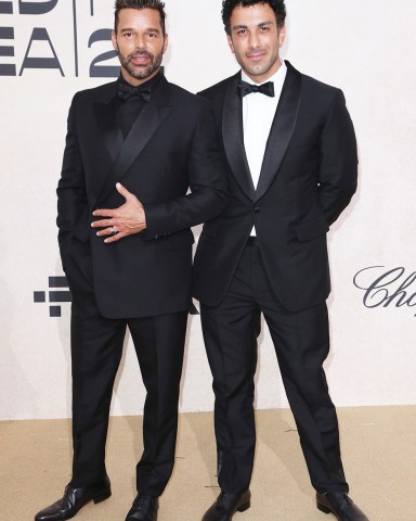 Ricky Martin and husband Jwan Yosef
28th annual amfAR Gala, Arrivals, 75th Cannes Film Festival, France - 26 May 2022