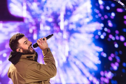 Sam Hunt performs at the Times Square New Year's Eve celebration, late, in New York2020 New Year's Eve Times Square Performances, New York, USA - 31 Dec 2019