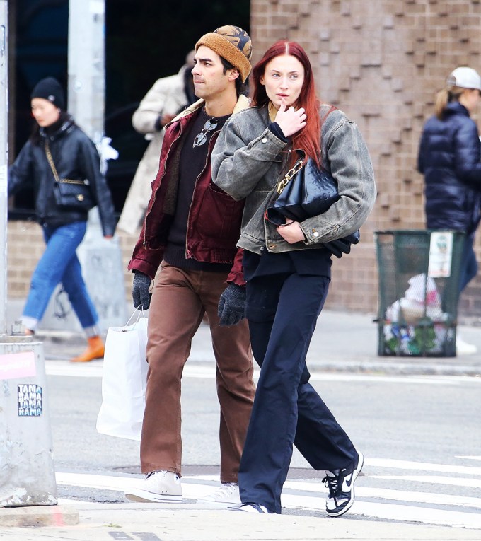 Joe Jonas And Sophie Turner On A Lunch Date In NYC