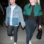 Beverly Hills, CA - The Jonas Brothers Nick, Joe, Kevin and little brother Frankie (Bonus Jonas) dine with Sophie Turner and Danielle Jonas at Mr Chow in Beverly Hills.Pictured: Joe Jonas, Sophie TurnerBACKGRID USA 29 APRIL 2019 BYLINE MUST READ: NGRE / BACKGRIDUSA: +1 310 798 9111 / usasales@backgrid.comUK: +44 208 344 2007 / uksales@backgrid.com*UK Clients - Pictures Containing ChildrenPlease Pixelate Face Prior To Publication*