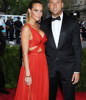 Hannah Davis and Derek Jeter