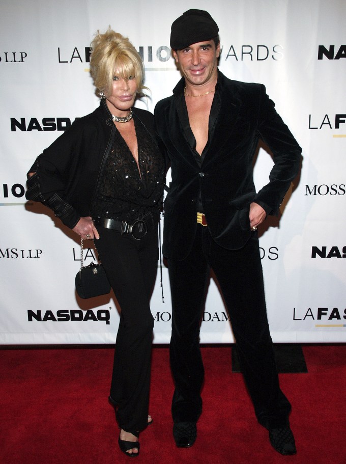 Jocelyn Wildenstein & Lloyd Klein at the 2005 LA Fashion Awards