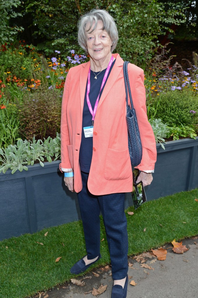 Maggie Smith At The 2021 Chelsea Flower Show
