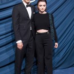 Maisie Williams and Reuben Selby attend the #BoF500 gala during Paris Fashion Week Spring/Summer 2020