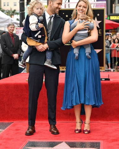 blake lively, ryan reynolds and their kids