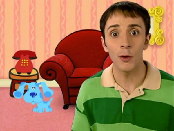 blue's clues steve orange shirt