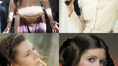 Carrie Fisher Iconic Looks