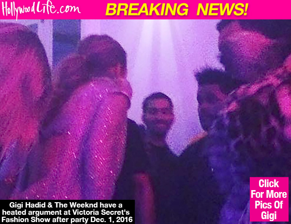 Gigi Hadid The Weeknd Fight