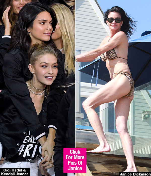 Janice Dickinson Slams Kendall Jenner Gigi Hadid