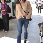 Jenna Dewan At LAX Airport In Los Angeles