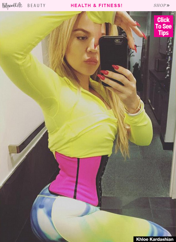 Khloe Kardashian Fitness Advice