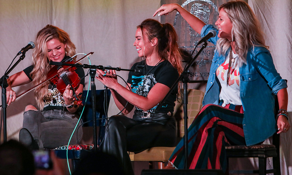 Runaway June in concert, The Listening Room Cafe, Nashville, Tennessee, USA - 24 Aug 2020