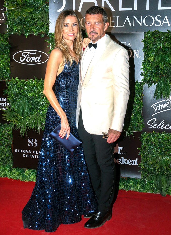 Antonio Banderas & Nicole Kempel At The Starlite Gala