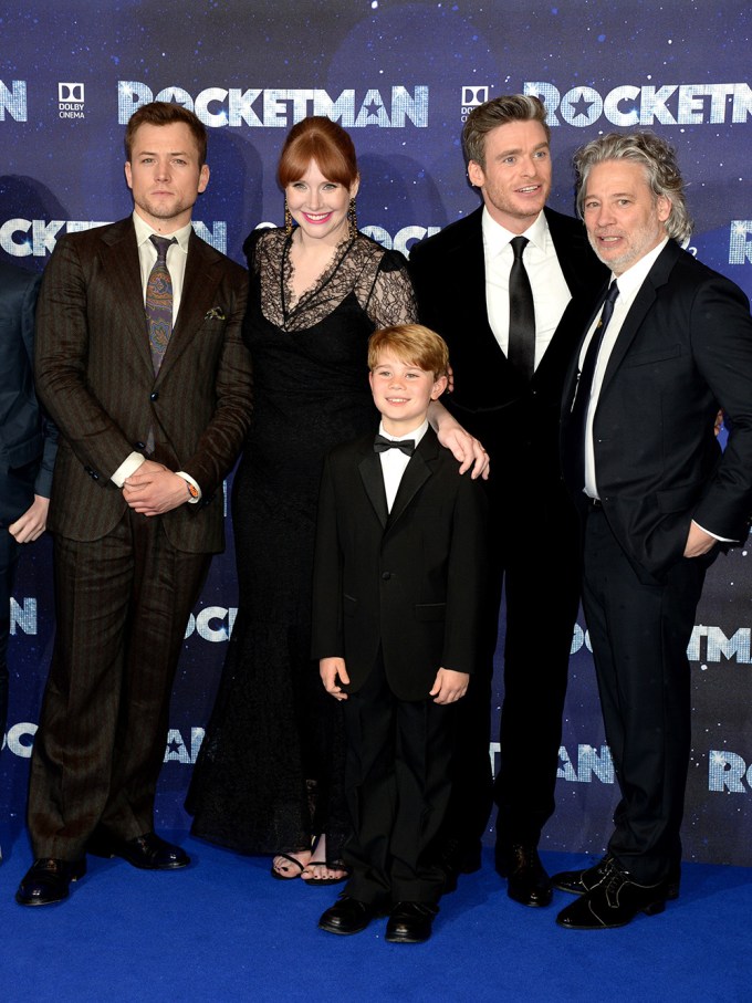 Bryce Dallas Howard Poses With The Cast At the ‘Rocketman’ UK Premiere