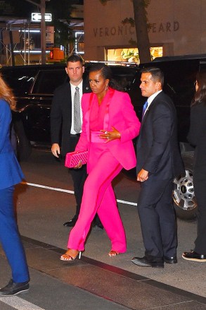 Michelle Obama Hot Pink Suit BG embed