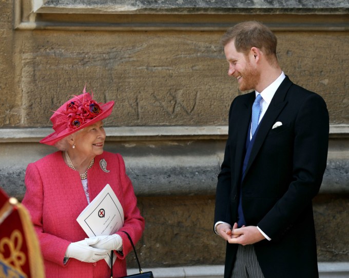 Queen Elizabeth II & Prince Harry