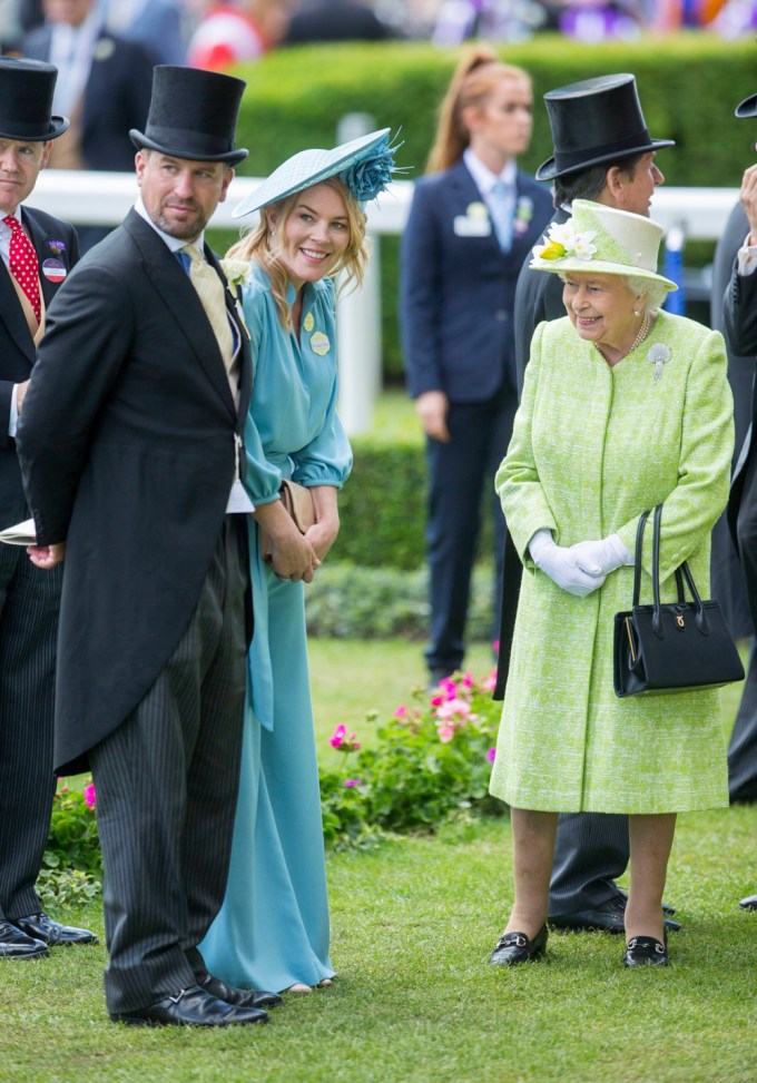 Queen Elizabeth II & Peter Phillips