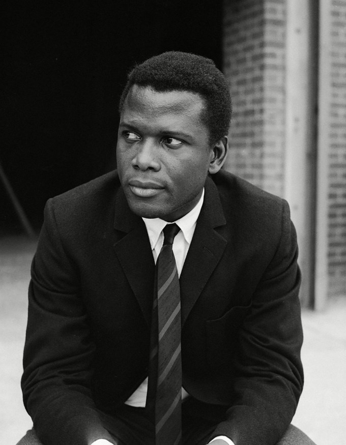 Sidney Poitier Poses