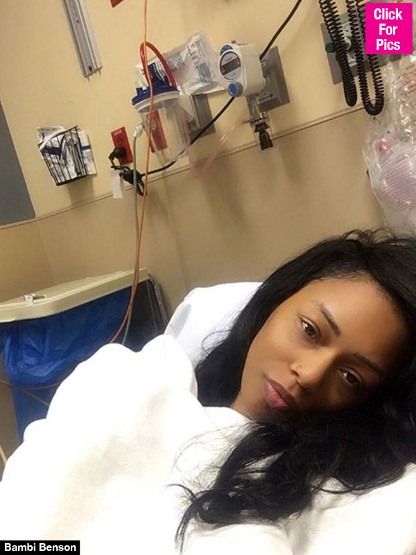 Bambi Benson Hospitalized