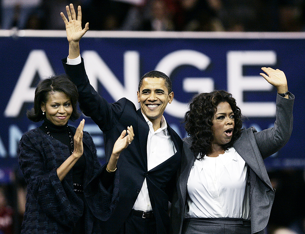 Barack Obama, Oprah Winfrey, Michelle Obama