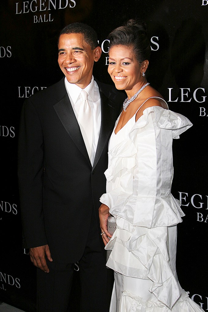 Barack & Michelle Obama at the 2005 Legends Ball