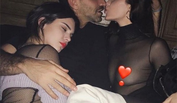 Riccardo Tisci Bella Hadid Kiss