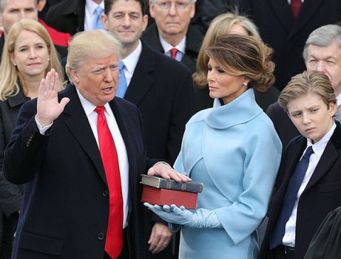 2017 Inauguration: Photos Of Donald Trump’s Presidential Swearing In ...