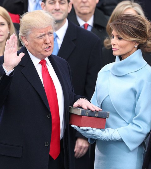 2017 Inauguration: Photos Of Donald Trump’s Presidential Swearing In ...