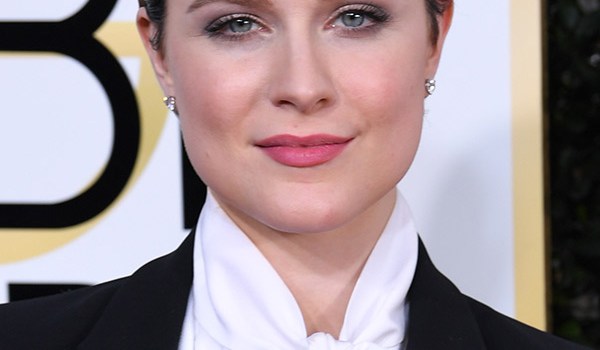 Evan Rachel Wood Golden Globes Hair Makeup