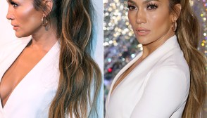 jennifer lopez ponytail