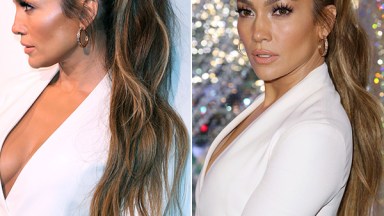 jennifer lopez ponytail