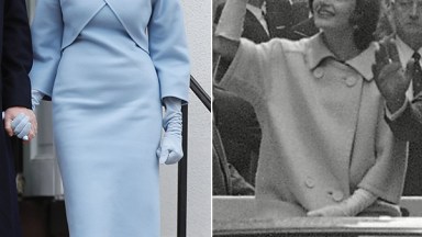 Melania Trump And Jackie O Inauguration Dress