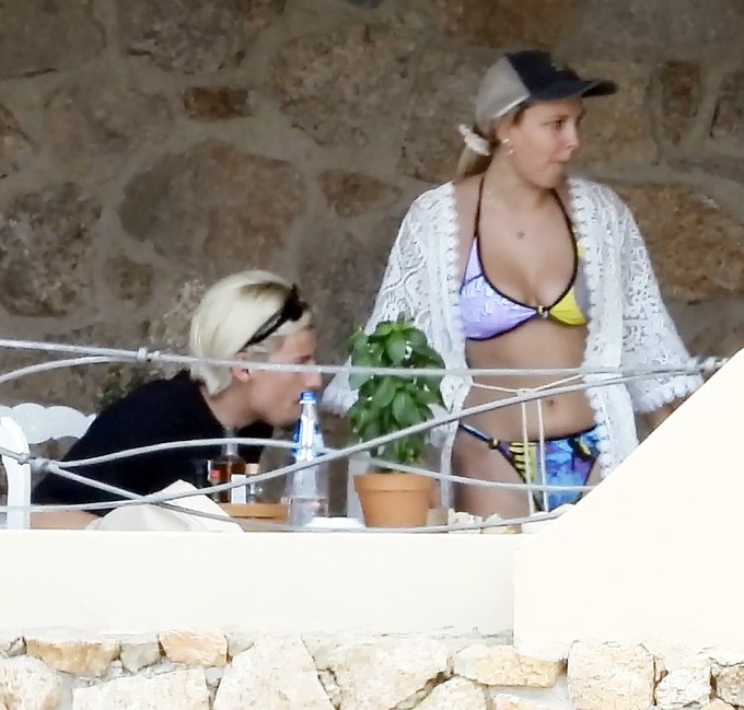 Millie Bobby Brown relaxing in Italy