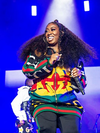 Missy Elliott performs at the 2018 Essence Festival at the Mercedes-Benz Superdome, in New Orleans
2018 Essence Festival - Day 2, New Orleans, USA - 7 Jul 2018