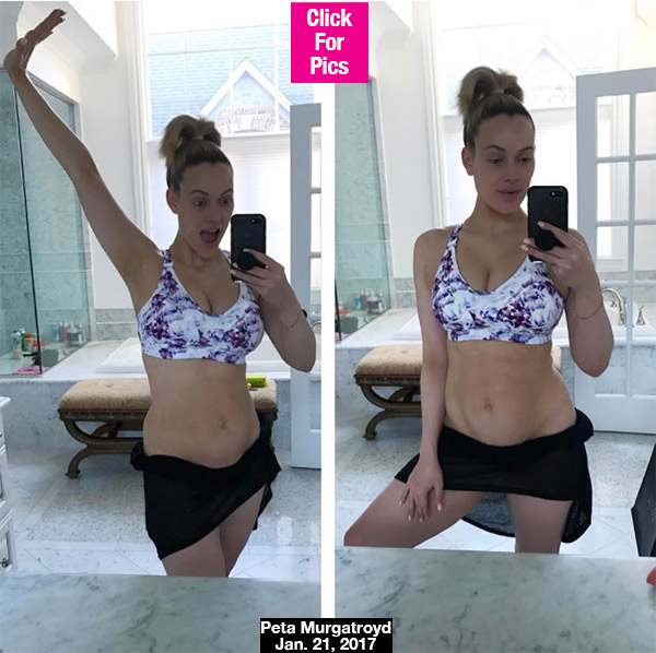 Peta Murgatroyd Baby Weight Loss