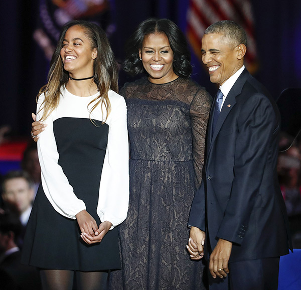 Malia Sasha Obama Fashion Transformation