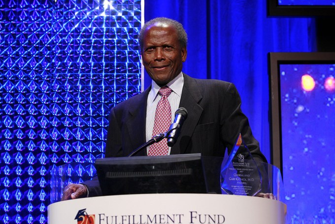 Sidney Poitier Speaks At ‘The Fulfillment Fund’s Gala In 2007