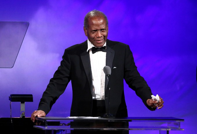 Sidney Poitier At The Carousel of Hope Ball