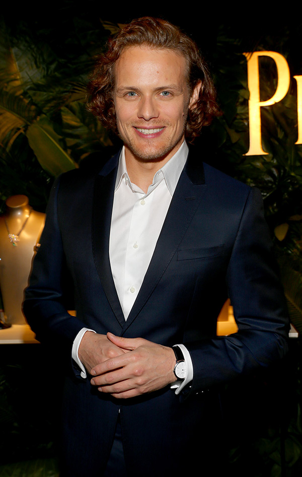 Sam Heughan & MacKenzie Mauzy Dating: Make Debut As Couple At Oscars ...