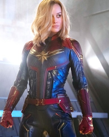 CAPTAIN MARVEL, Brie Larson as Carol Danvers / Captain Marvel, 2019. ph: Chuck Zlotnick / © Walt Disney Studios Motion Pictures / © Marvel / courtesy Everett Collection