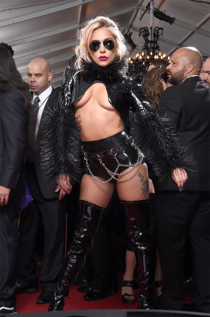 Lady Gaga At 2017 Gramys
