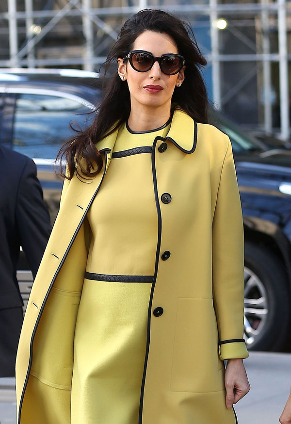 [PICS] Amal Clooney Pregnancy Pictures — See Pics Of George’s Pregnant ...