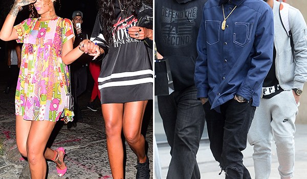 Chris Brown Flirts Rihanna Friend