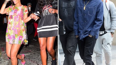 Chris Brown Flirts Rihanna Friend