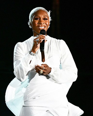 Cynthia Erivo performs during In memoriam at the 73rd annual Tony Awards at Radio City Music Hall, in New York
The 73rd Annual Tony Awards - Show, New York, USA - 09 Jun 2019