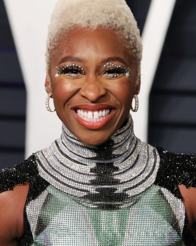 Cynthia Erivo
Vanity Fair Oscar Party, Arrivals, Los Angeles, USA - 24 Feb 2019