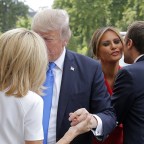 Donald J. Trump's visit to Paris, France - 13 Jul 2017