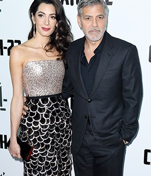 Amal Clooney and George Clooney